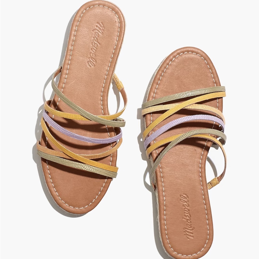 Madewell Kathryn Espadrille Slide Sandals